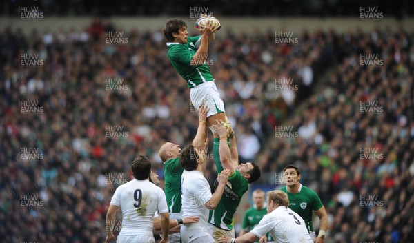 27.02.10 - England v Ireland - RBS Six Nations 2010 - Donncha O'Callaghan of Ireland. 