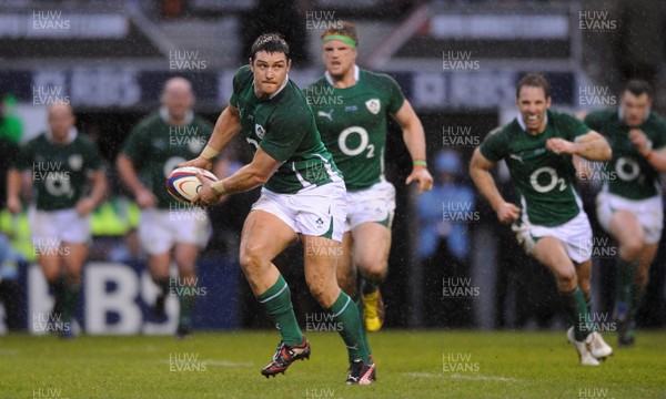 27.02.10 - England v Ireland - RBS Six Nations 2010 - David Wallace of Ireland. 