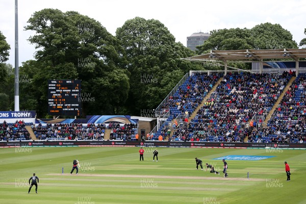 060617 - England v New Zealand - ICC Champions Trophy - General View of play at the sse SWALEC