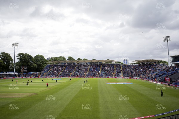 060617 - England v New Zealand - ICC Champions Trophy - General View of play at the sse SWALEC