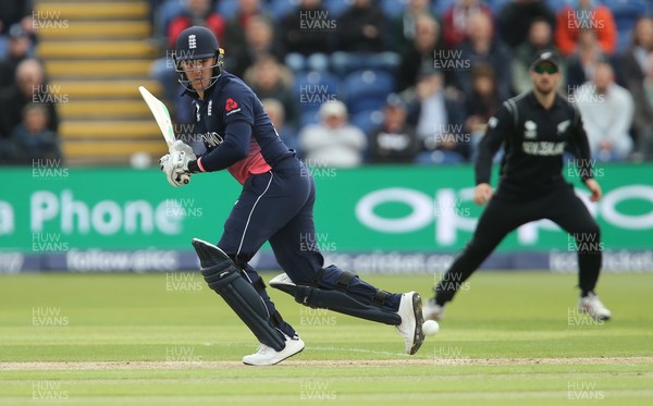 060617 - England v New Zealand, ICC Champions Trophy 2017, Cardiff - Jason Roy of England plays a shot