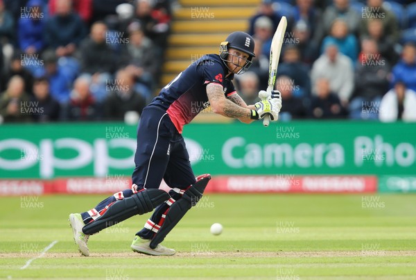 060617 - England v New Zealand, ICC Champions Trophy 2017, Cardiff - Ben Stokes of England plays a shot