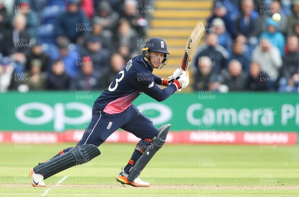 060617 - England v New Zealand, ICC Champions Trophy 2017, Cardiff - Jos Buttler of England plays a shot