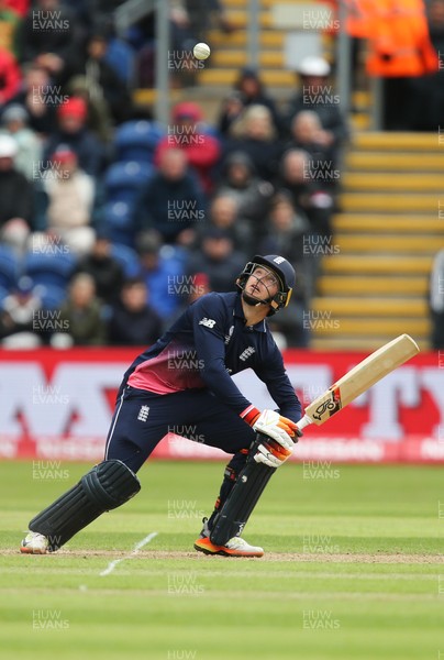 060617 - England v New Zealand, ICC Champions Trophy 2017, Cardiff - Jos Buttler of England plays a shot