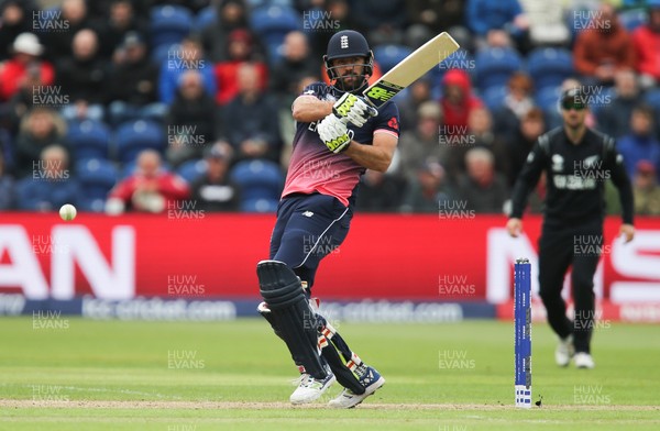 060617 - England v New Zealand, ICC Champions Trophy 2017, Cardiff - Liam Plunkett of England plays a shot