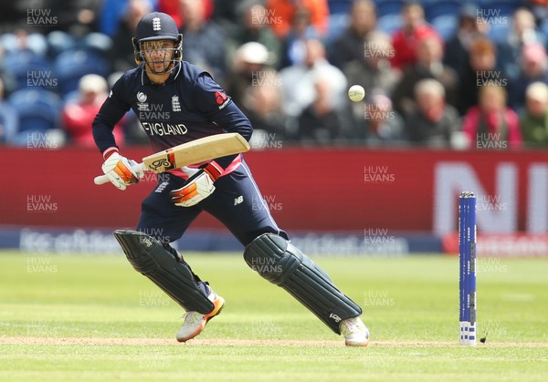 060617 - England v New Zealand, ICC Champions Trophy 2017, Cardiff - Jos Buttler of England plays a shot