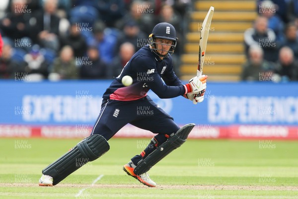 060617 - England v New Zealand, ICC Champions Trophy 2017, Cardiff - Jos Buttler of England plays a shot