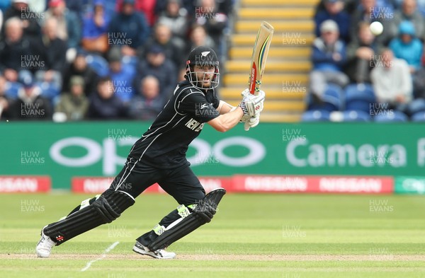 060617 - England v New Zealand, ICC Champions Trophy 2017, Cardiff - Kane Williamson of New Zealand plays a shot