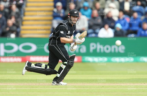 060617 - England v New Zealand, ICC Champions Trophy 2017, Cardiff - Kane Williamson of New Zealand plays a shot