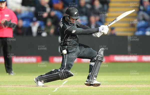 060617 - England v New Zealand, ICC Champions Trophy 2017, Cardiff - Ross Taylor of New Zealand plays a shot