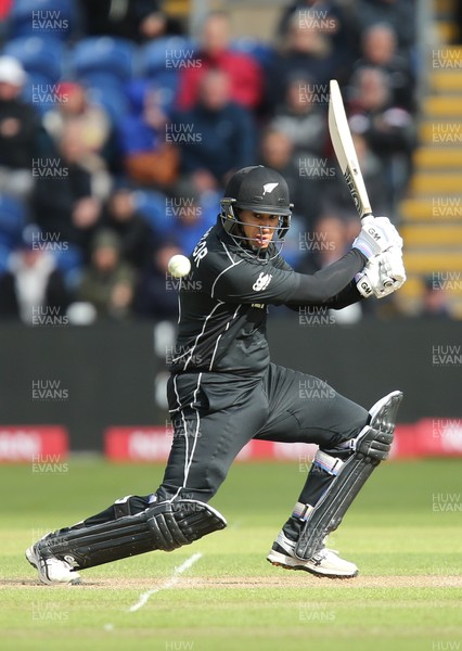 060617 - England v New Zealand, ICC Champions Trophy 2017, Cardiff - Ross Taylor of New Zealand plays a shot