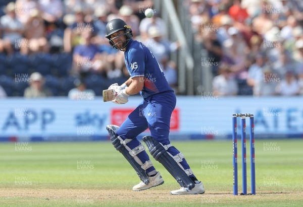 080923 - England v New Zealand, Metro Bank ODI Series - Dawid Malan of England plays a shot