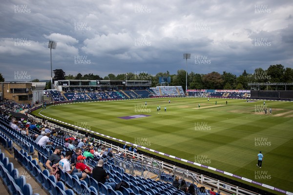 080721 - England v Pakistan - Royal London ODI - The dark clouds over Sophia Gardens