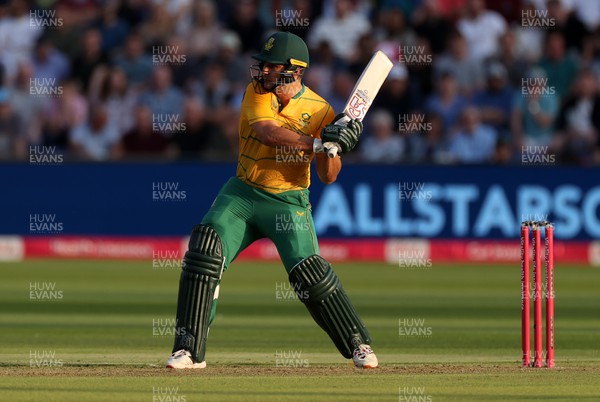 280722 - England v South Africa - IT20 - Rilee Rossouw of South Africa batting