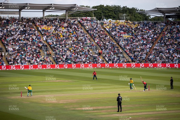 280722 - England v South Africa - IT20 - General View of Sophia Gardens