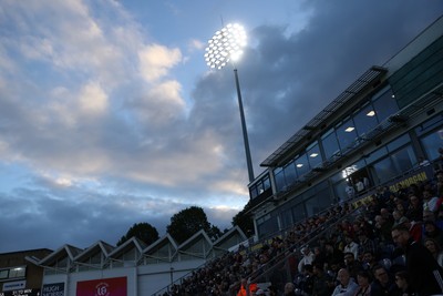 170926 - England v Sri Lanka - Men's Second International T20 - Floodlights at Sophia Gardens