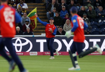 170926 - England v Sri Lanka - Men's Second International T20 - Aneurin Donald of England