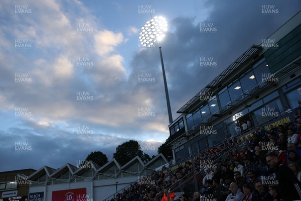 170926 - England v Sri Lanka - Men's Second International T20 - Floodlights at Sophia Gardens