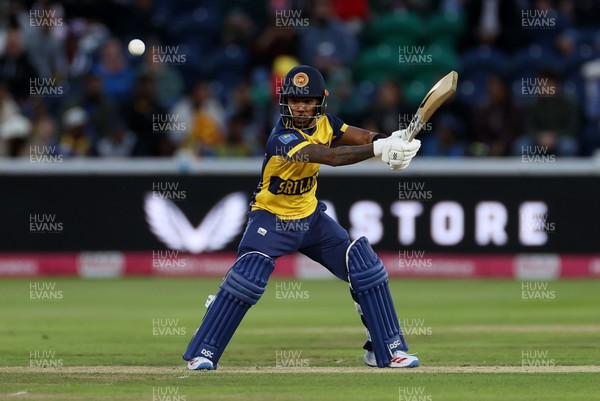 170926 - England v Sri Lanka - Men's Second International T20 - Pathum Nissanka of Sri Lanka batting