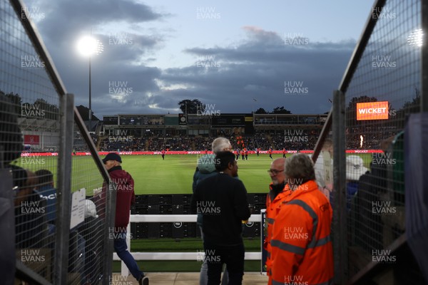 170926 - England v Sri Lanka - Men's Second International T20 - General View of Sophia Gardens