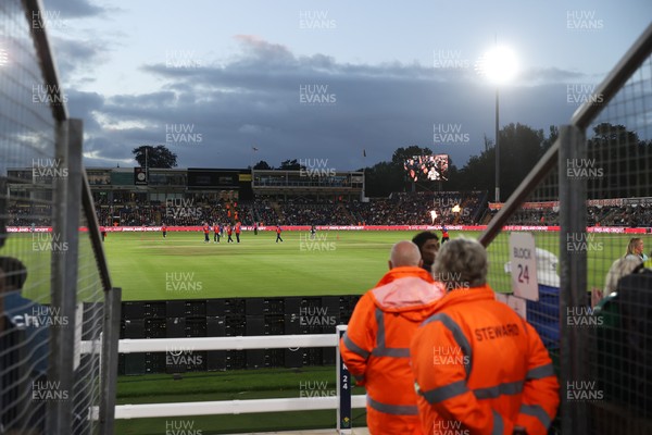 170926 - England v Sri Lanka - Men's Second International T20 - General View of Sophia Gardens
