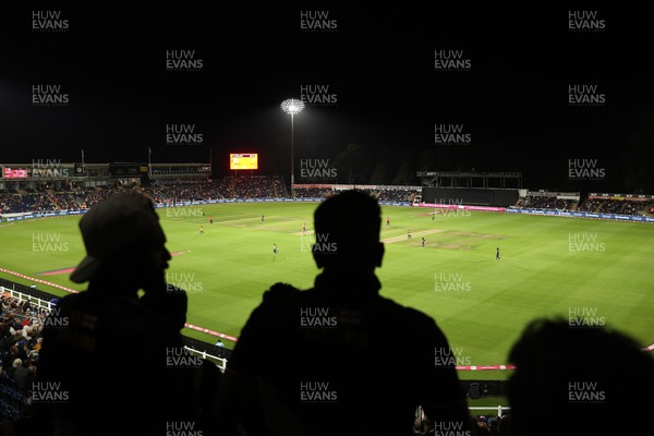 170926 - England v Sri Lanka - Men's Second International T20 - General View of Sophia Gardens