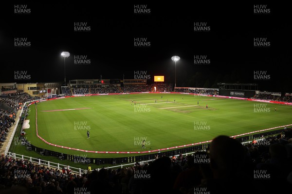 170926 - England v Sri Lanka - Men's Second International T20 - General View of Sophia Gardens
