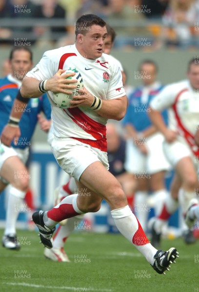 08.09.07 - England v USA - Rugby World Cup 2007 - France - England's Andrew Sheridan 