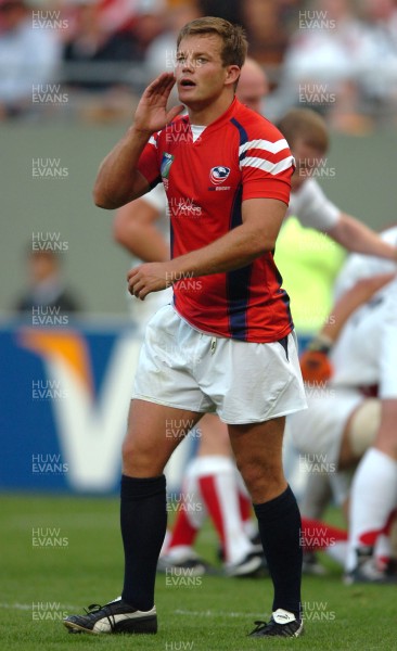 08.09.07 - England v USA - Rugby World Cup 2007 - France - USA's Mike Hurcus 