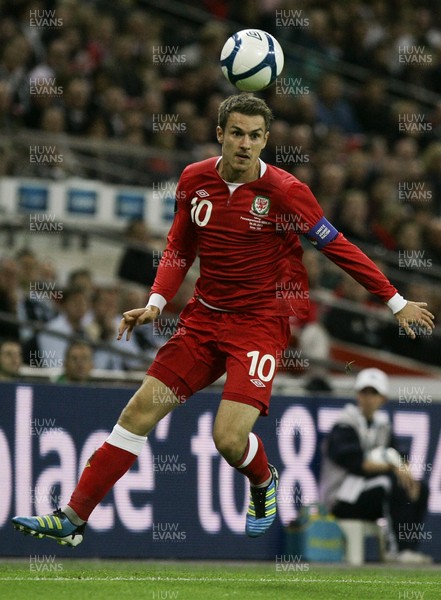 06.09.11 -  England v Wales -UEFA Euro 2012 Qualifier Group G ....  Wales's Captain Aaron Ramsey. 