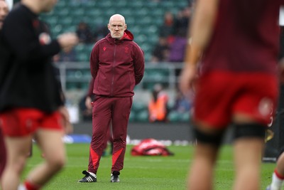 070226 - England v Wales - Guinness Six Nations - Wales Head Coach Steve Tandy 