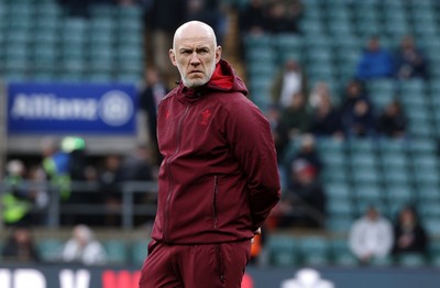 070226 - England v Wales - Guinness Six Nations - Wales Head Coach Steve Tandy 