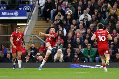 070226 - England v Wales - Guinness Six Nations - Josh Adams of Wales 