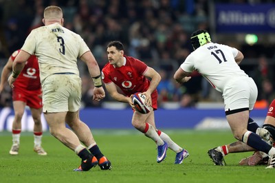 070226 - England v Wales - Guinness Six Nations - Tomos Williams of Wales 