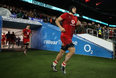 070226 - England v Wales - Guinness Six Nations - Dafydd Jenkins of Wales 