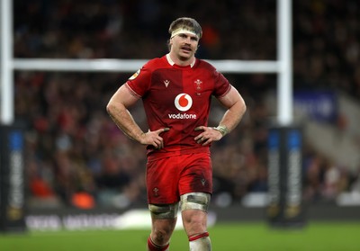 070226 - England v Wales - Guinness Six Nations - Aaron Wainwright of Wales 