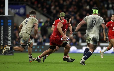 070226 - England v Wales - Guinness Six Nations - Dafydd Jenkins of Wales 