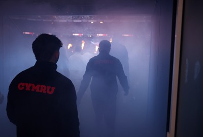 070226 - England v Wales - Guinness Six Nations - Dan Edwards of Wales 