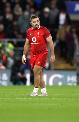 070226 - England v Wales - Guinness Six Nations - Liam Belcher of Wales 