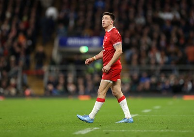070226 - England v Wales - Guinness Six Nations - Josh Adams of Wales 