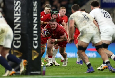 070226 - England v Wales - Guinness Six Nations - Dewi Lake of Wales 