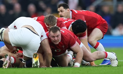070226 - England v Wales, 2026 Guinness Six Nations - Dewi Lake of Wales