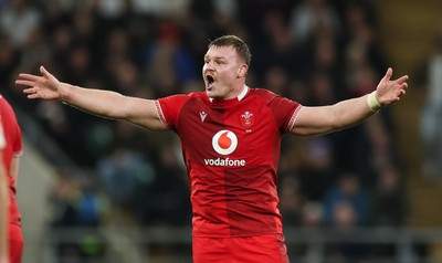 070226 - England v Wales, 2026 Guinness Six Nations - Dewi Lake of Wales