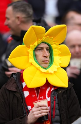 070226 - England v Wales, 2026 Guinness Six Nations - Wales fans at the match