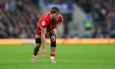 070226 - England v Wales, 2026 Guinness Six Nations - Alex Mann of Wales