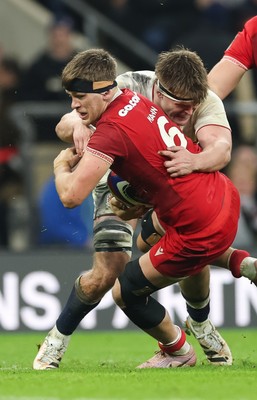 070226 - England v Wales, 2026 Guinness Six Nations - Alex Mann of Wales
