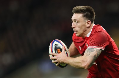 070226 - England v Wales, 2026 Guinness Six Nations - Josh Adams of Wales