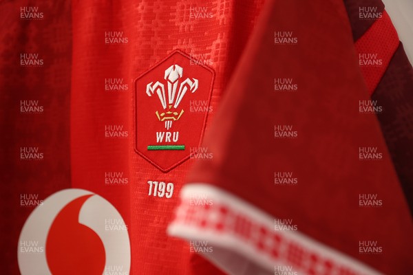 070226 - England v Wales - Guinness Six Nations - Wales dressing room before the game