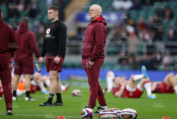 070226 - England v Wales - Guinness Six Nations - Wales Head Coach Steve Tandy 