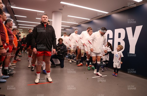 070226 - England v Wales - Guinness Six Nations - Dewi Lake of Wales in the tunnel